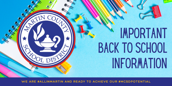 Back to School Information