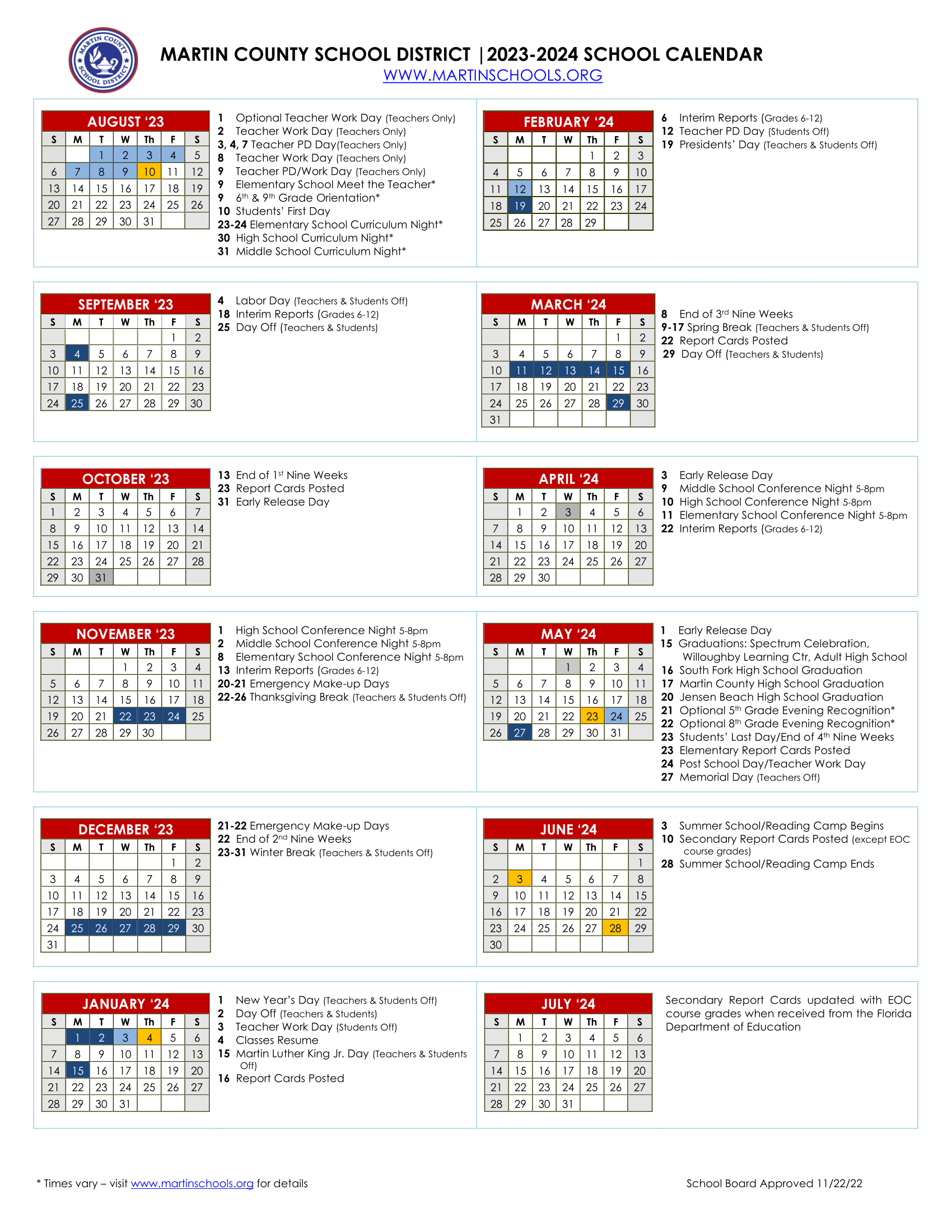 School District 58 Calendar 2025 A Comprehensive Overview Editable