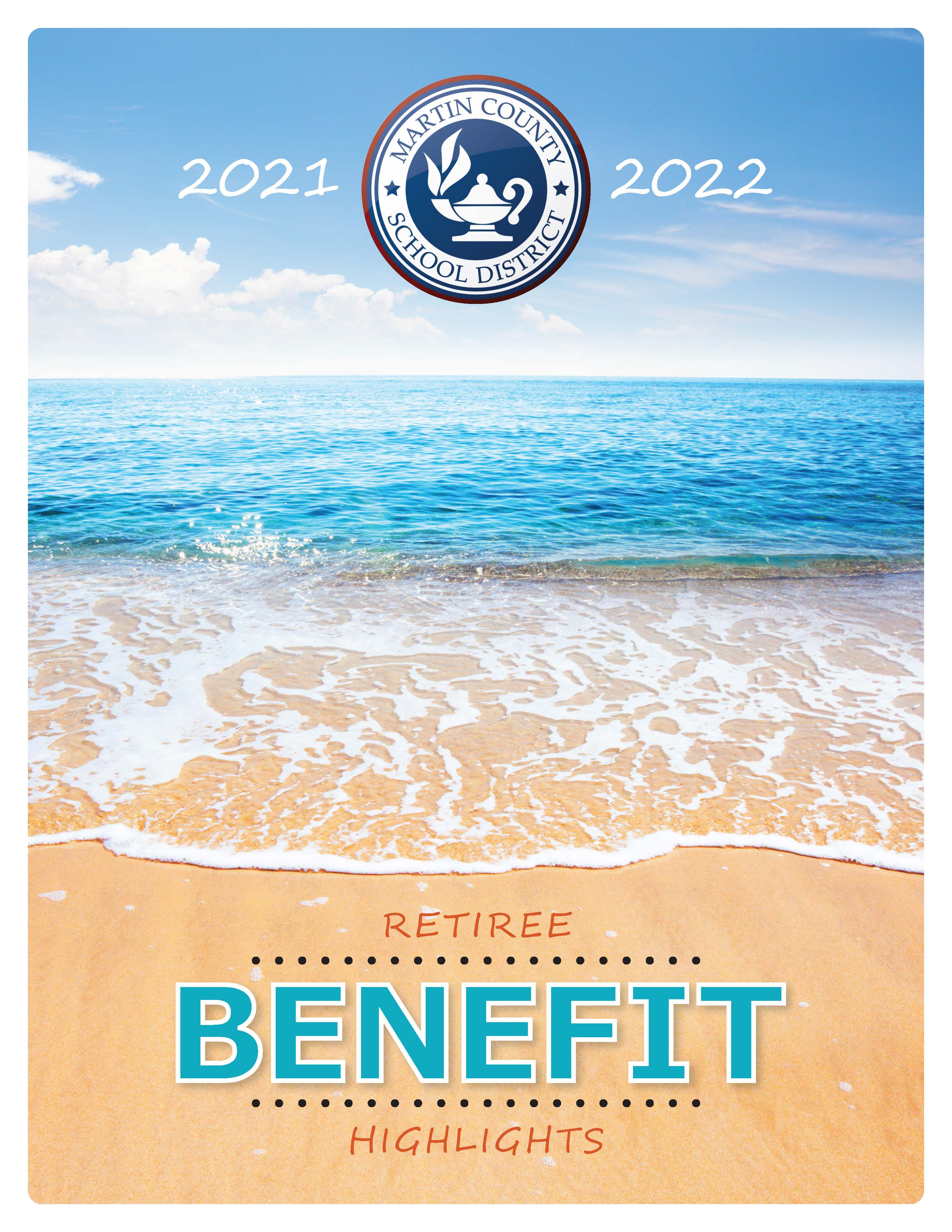 2021/2022 Retiree Booklet Cover