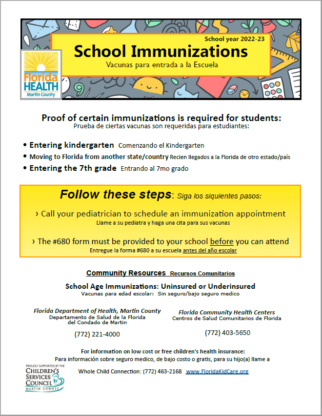Immunization Flyer