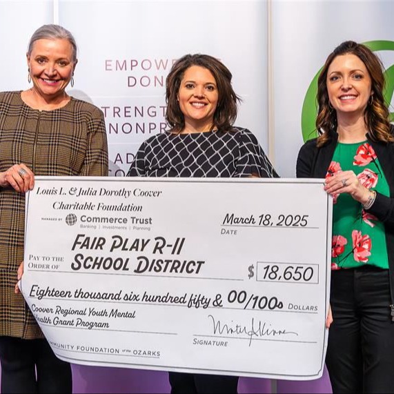 Counselor accepts grant for mental health program