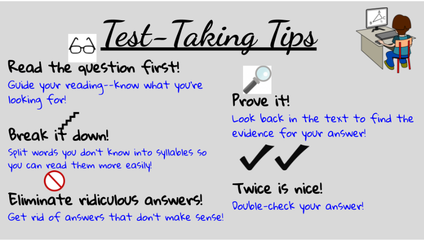 Test Taking Tips