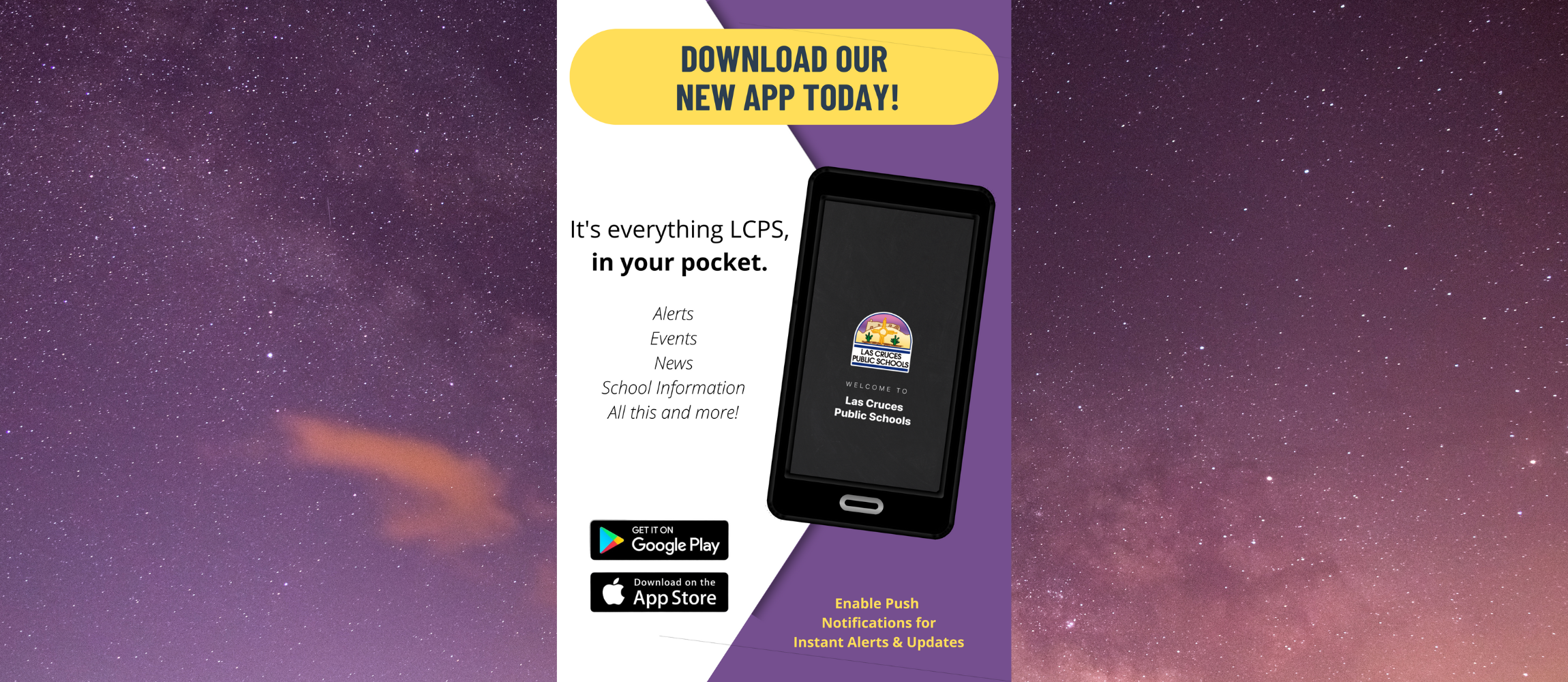 Download new lcps app