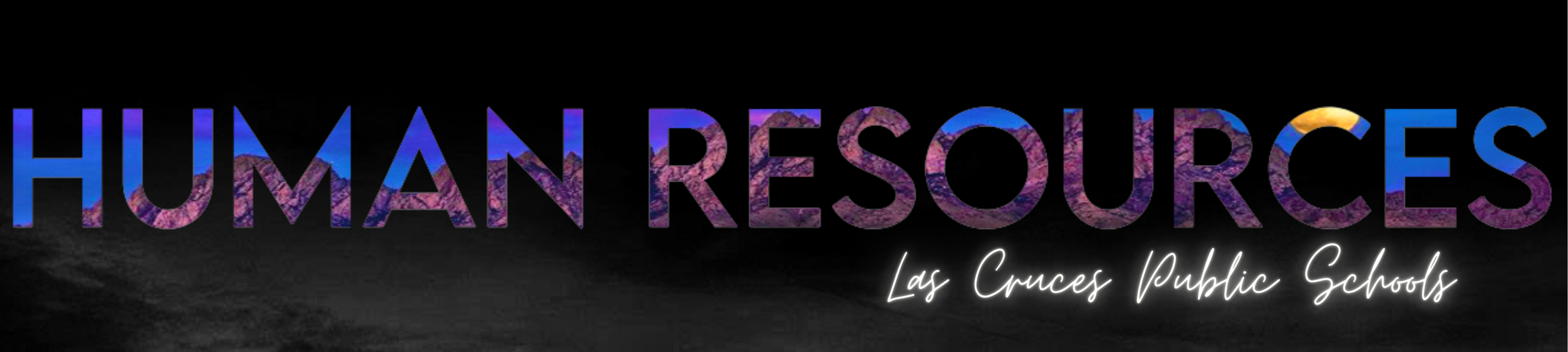 HUMAN RESOURCES HOME PAGE HEADER