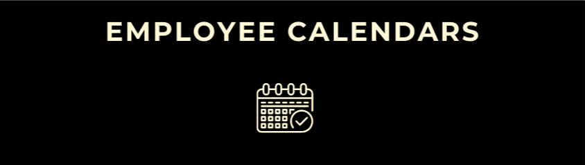 employee calendars
