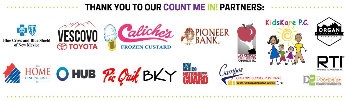 Thank you to Our Count Me In! Partners