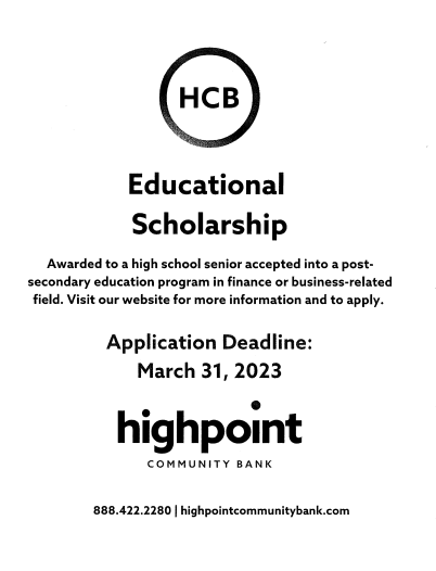 HCB Educational Scholarship 3.31.23