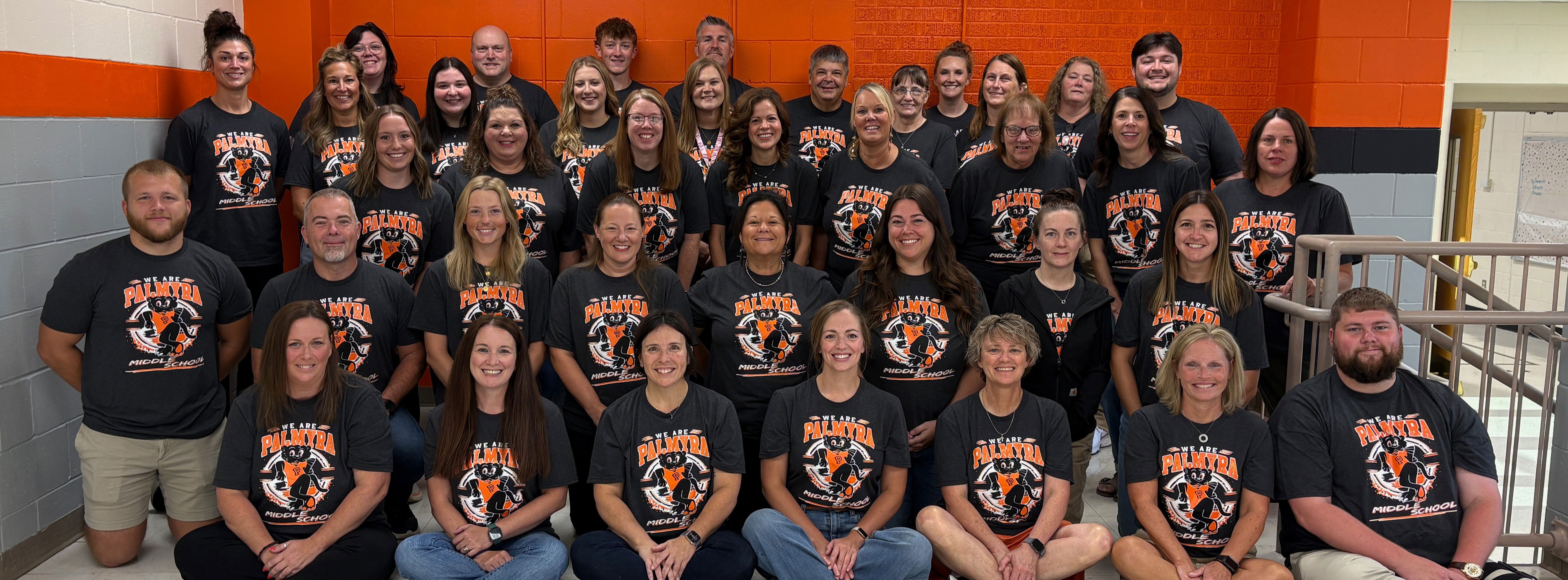 Middle School staff photo 2026