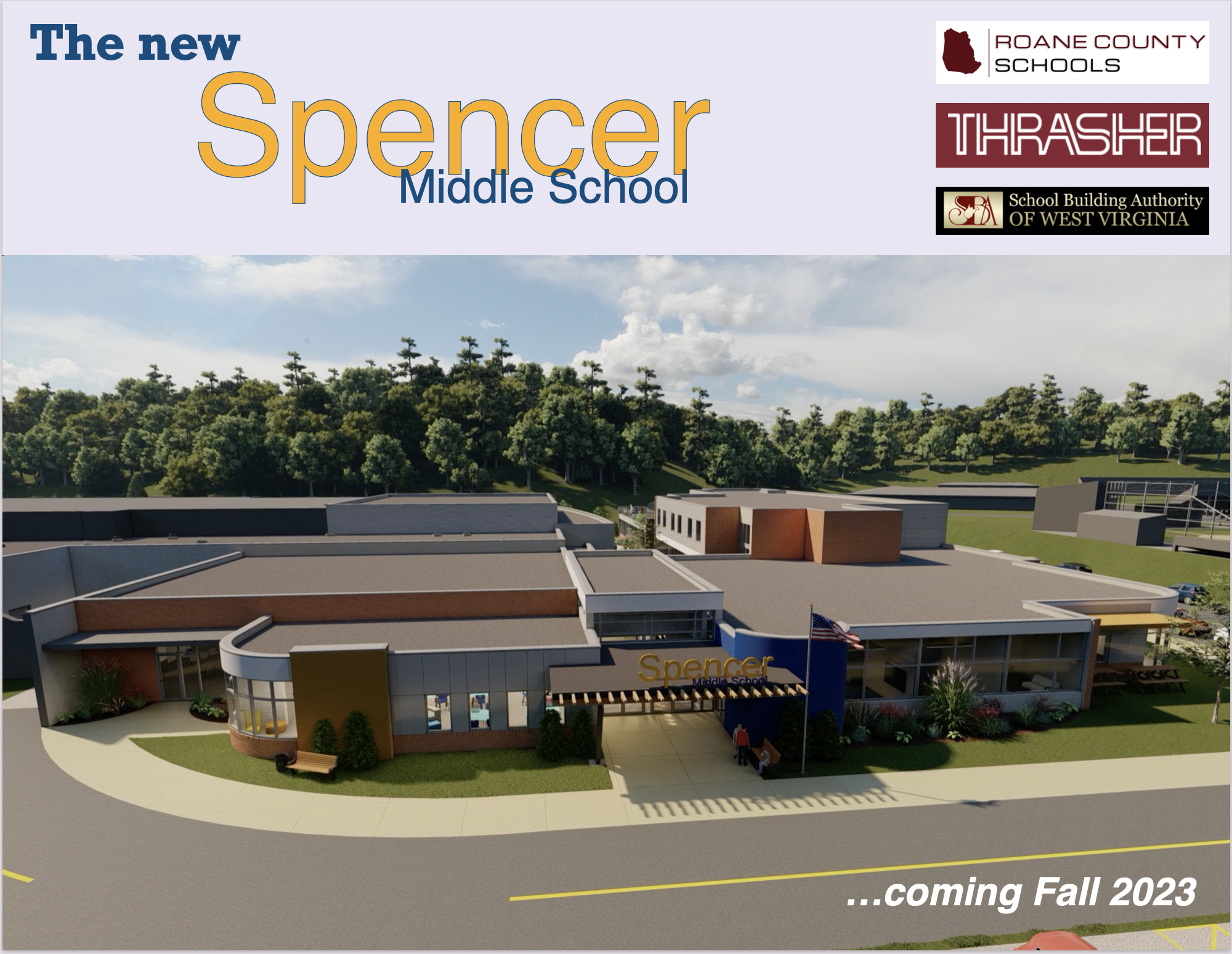 The new Spencer Middle School