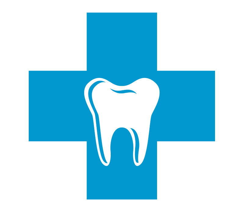 tooth and medical cross logo