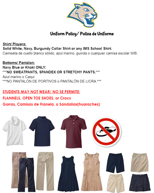 dress code IMS