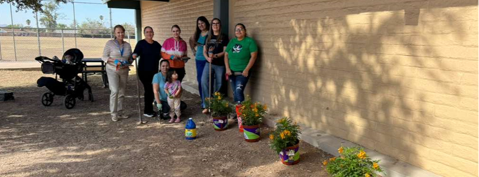 Gardening at Zito! 
