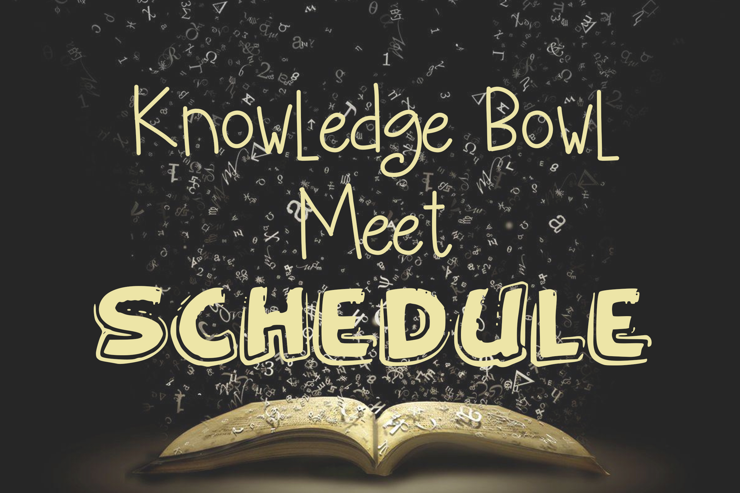 Knowledge Bowl Schedule