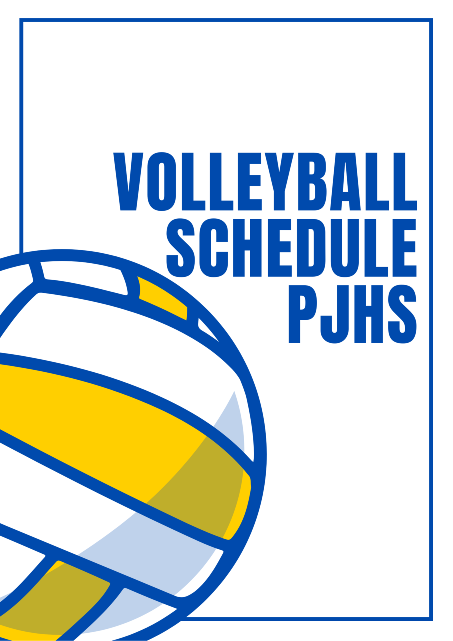 Volleyball Schedule