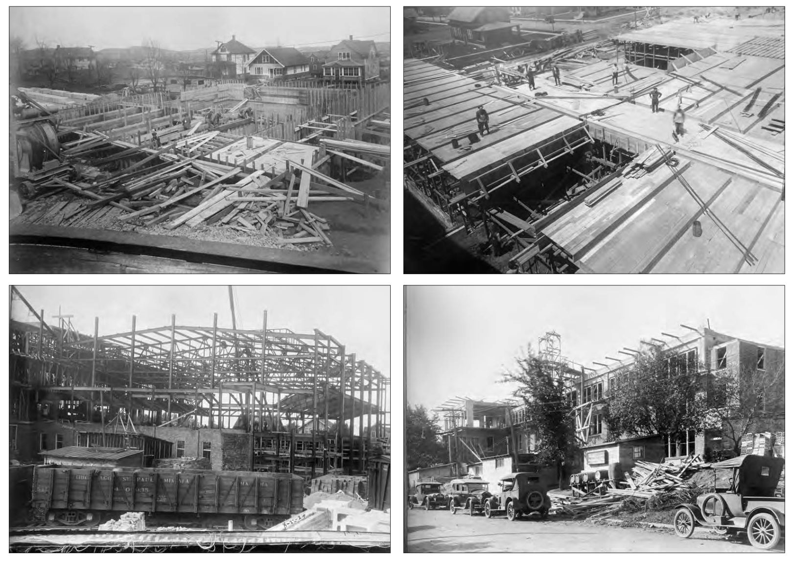 building LLW in 1924