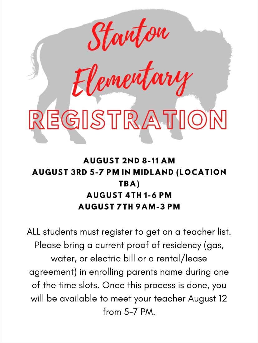 Stanton Elementary Registration