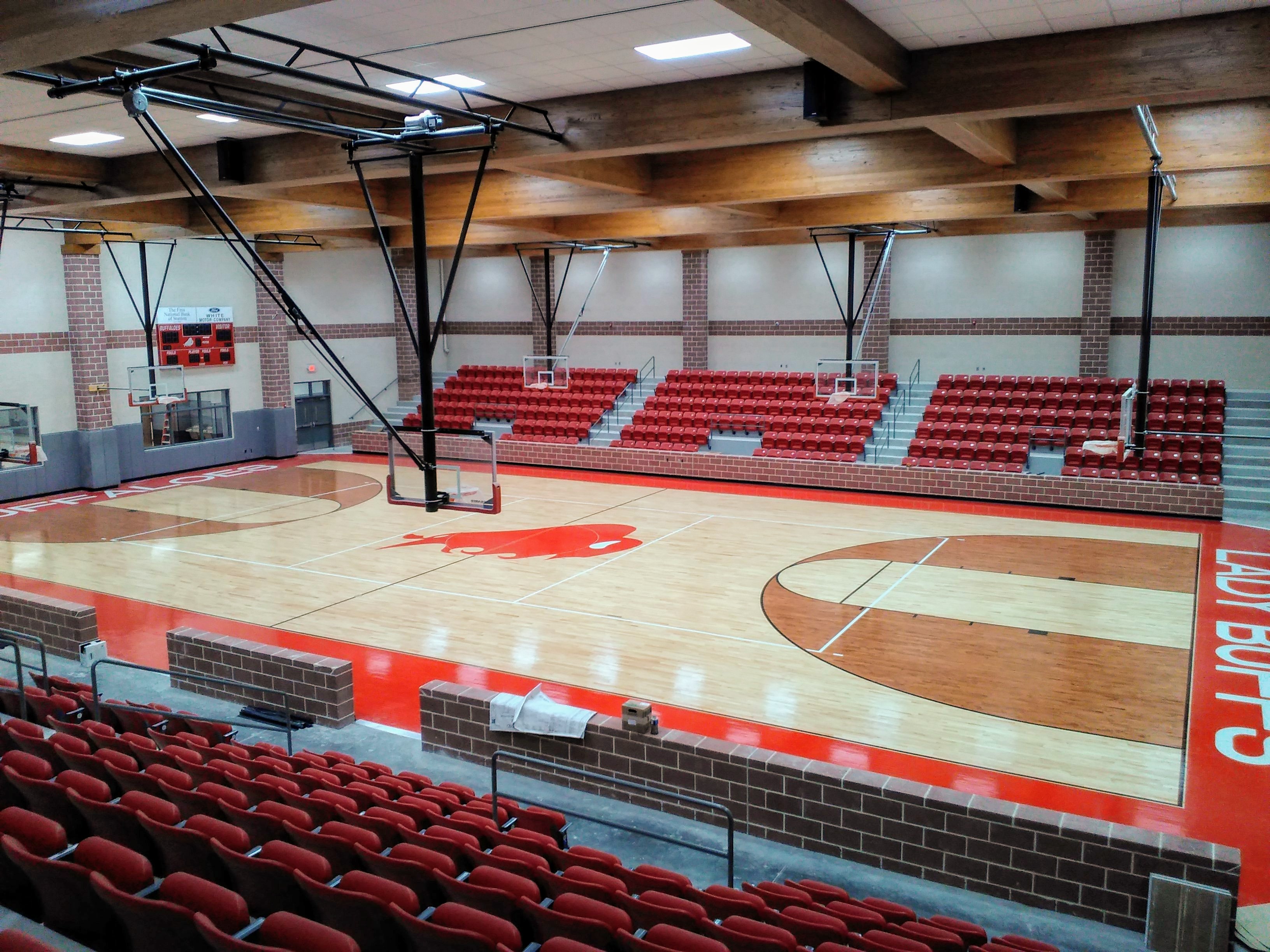 Stanton High Basketball Court