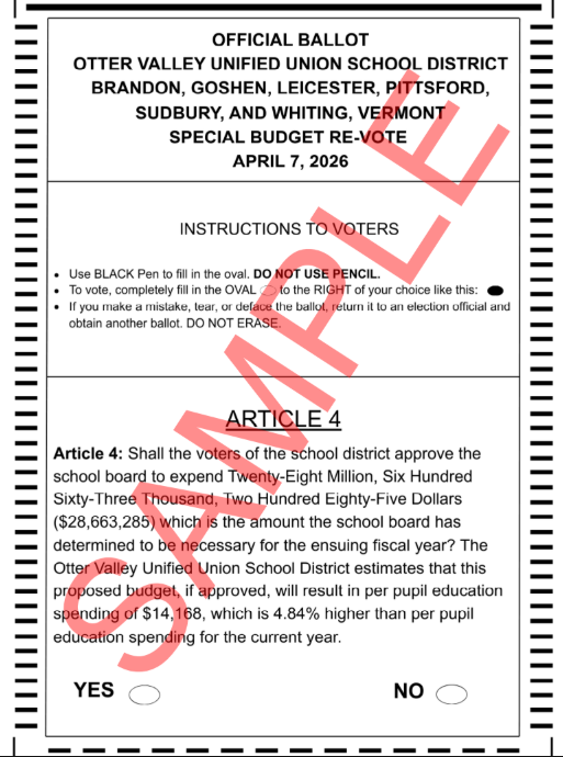 Sample Ballot