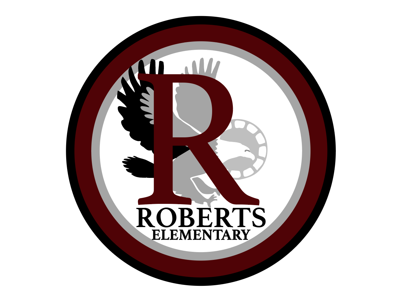 Roberts logo with eagle