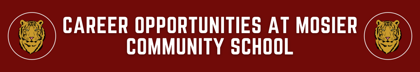 career opportunities at mosier community school