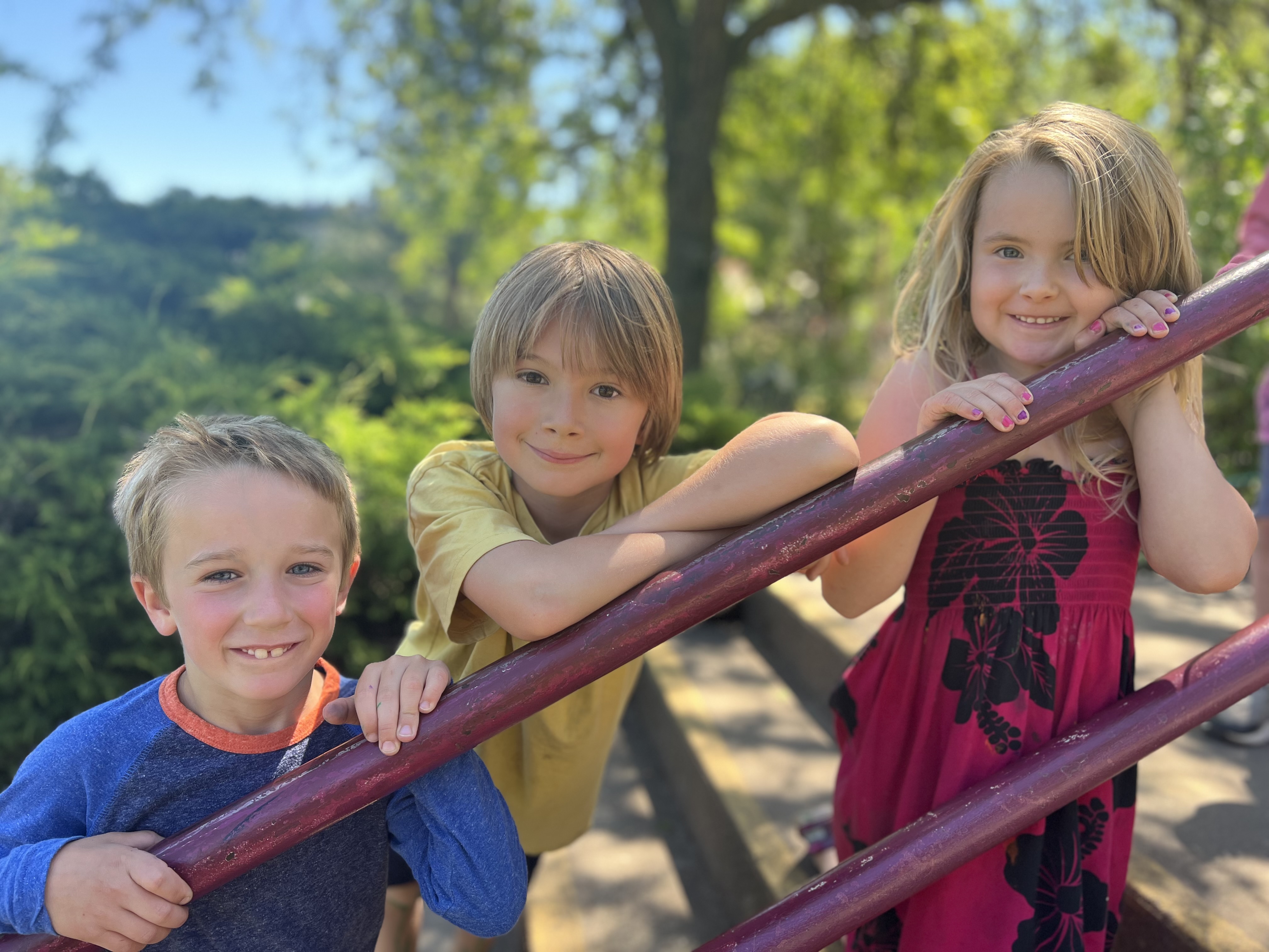 mcs students on playground