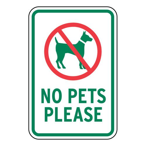NO PETS ALLOWED AT MORIARTY-EDGEWOOD ATHLETIC VENUES