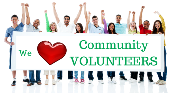 We Love Community Volunteers