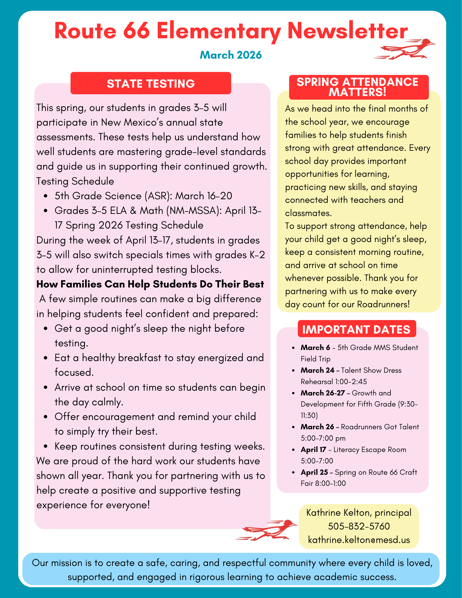 March 2026 Newsletter