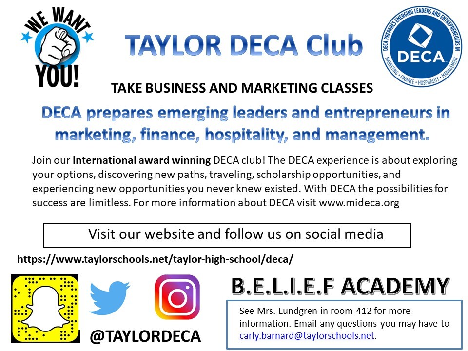 Taylor DECA Club