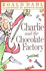 Charlie and the chocolate book cover.