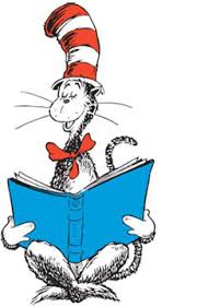 Cat in the Hat reading