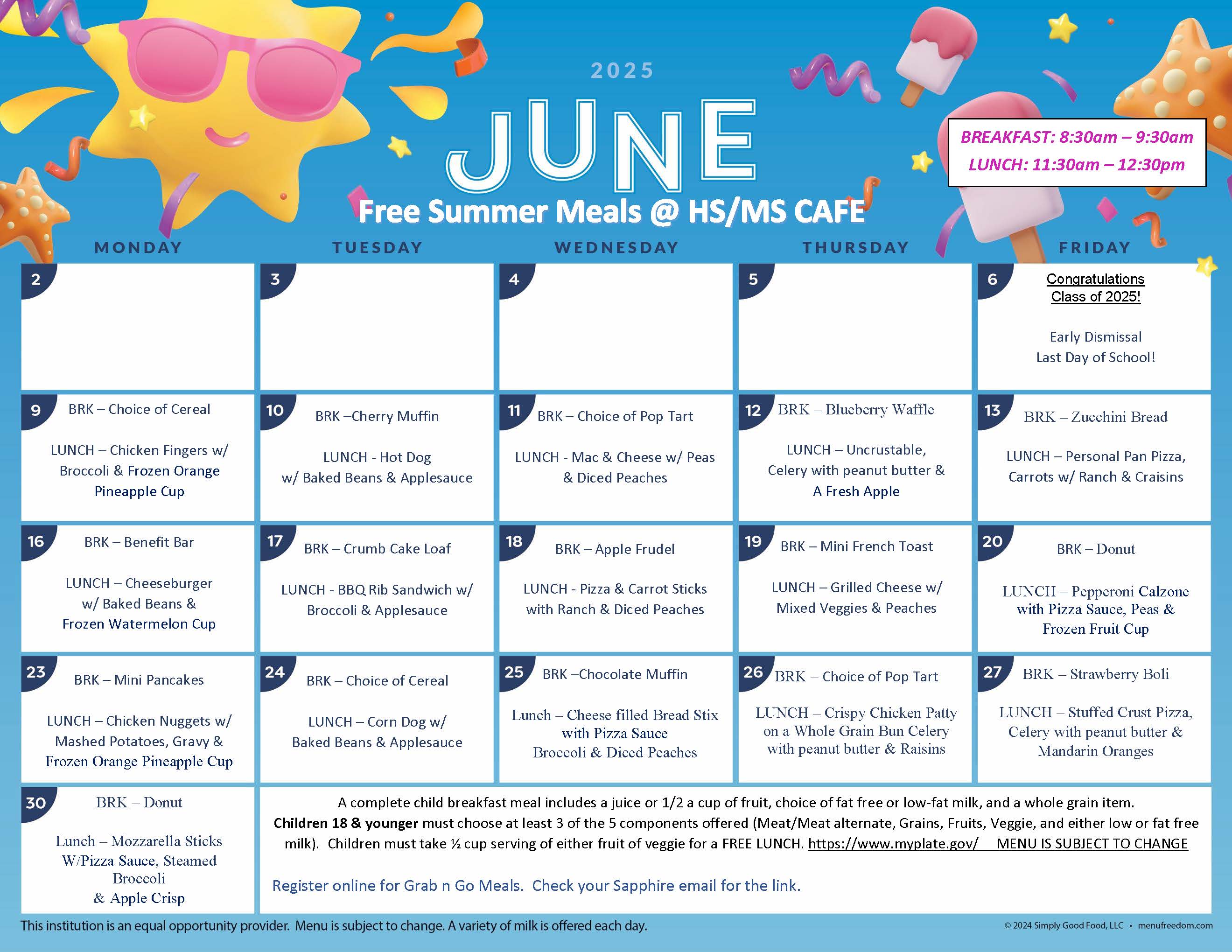 summer meals