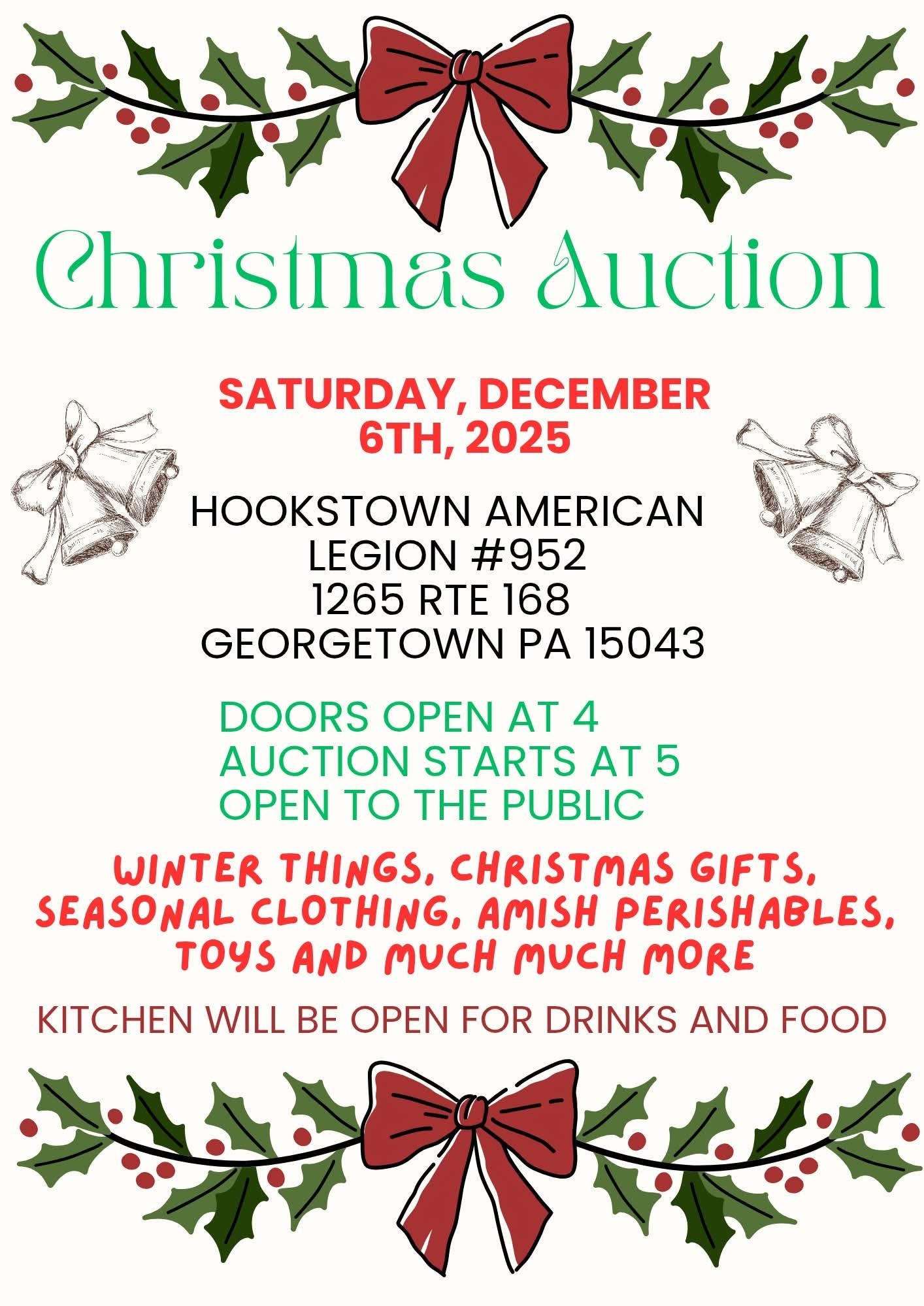 Christmas Auction