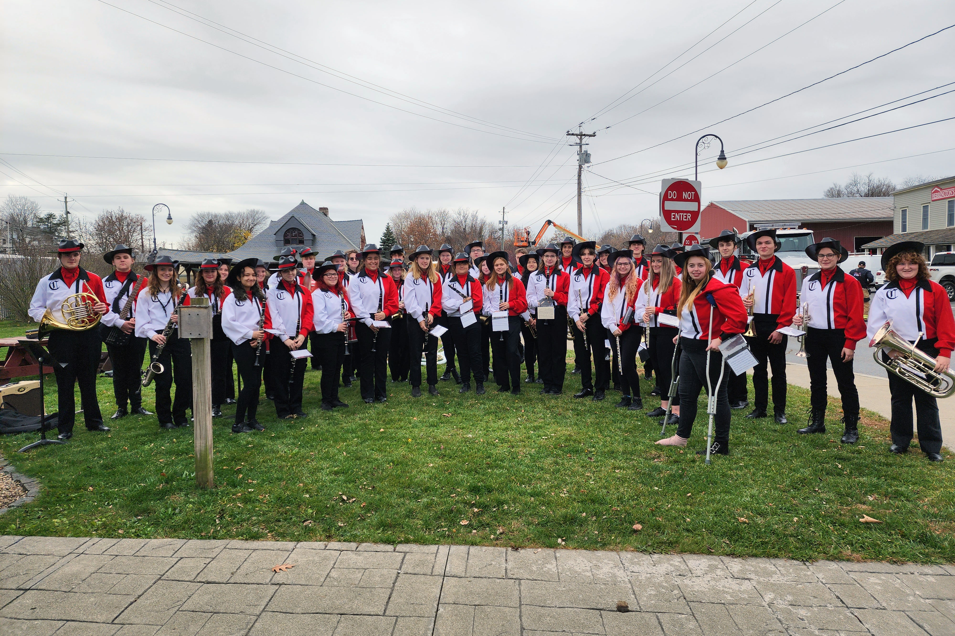 CHS Marching Band on Chatham Green