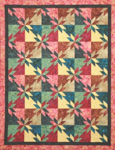 Hunter Star Simplified quilt