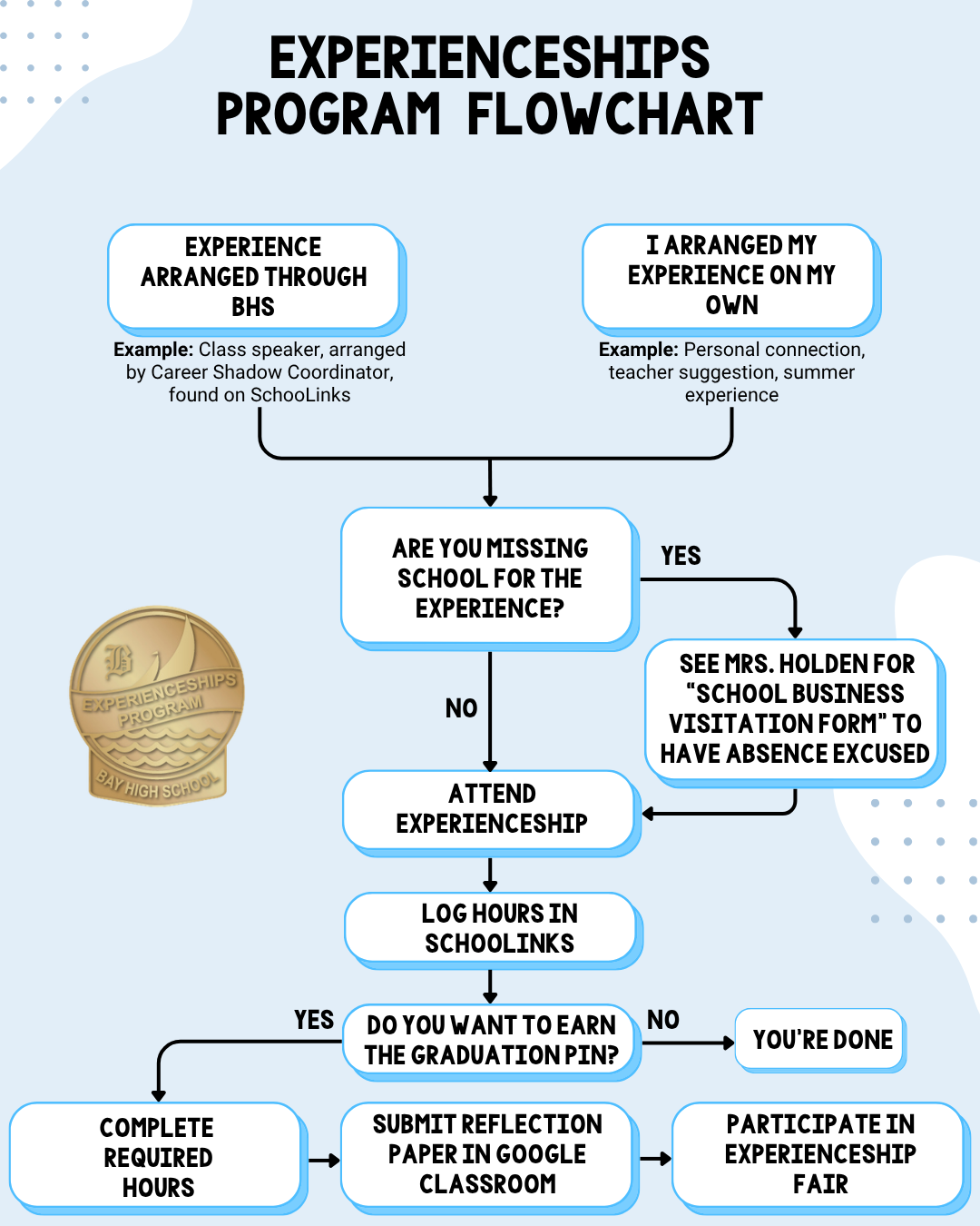 Experienceship Program Flowchart