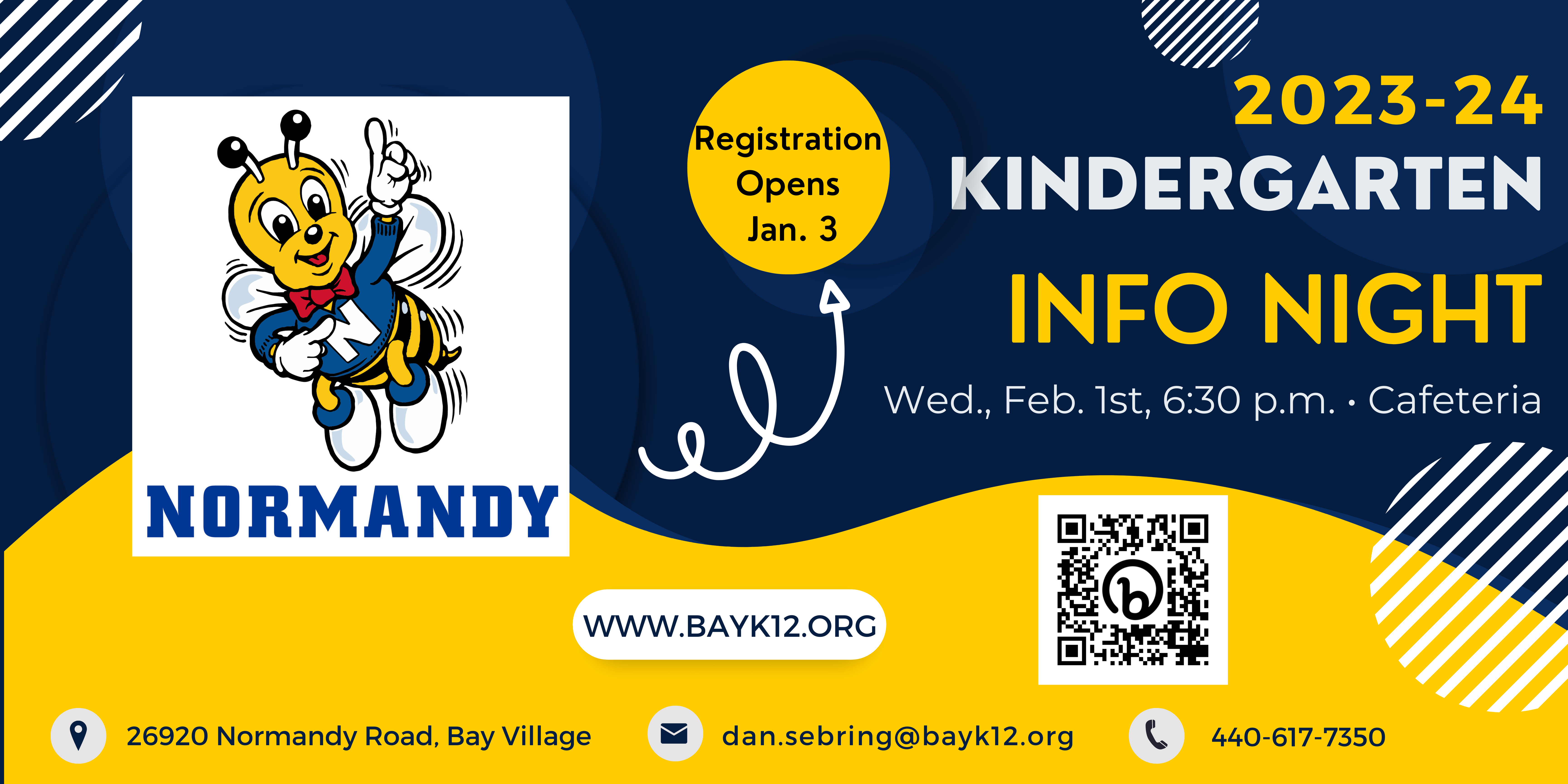 Normandy Kindergarten Information for 2023-24 School Year