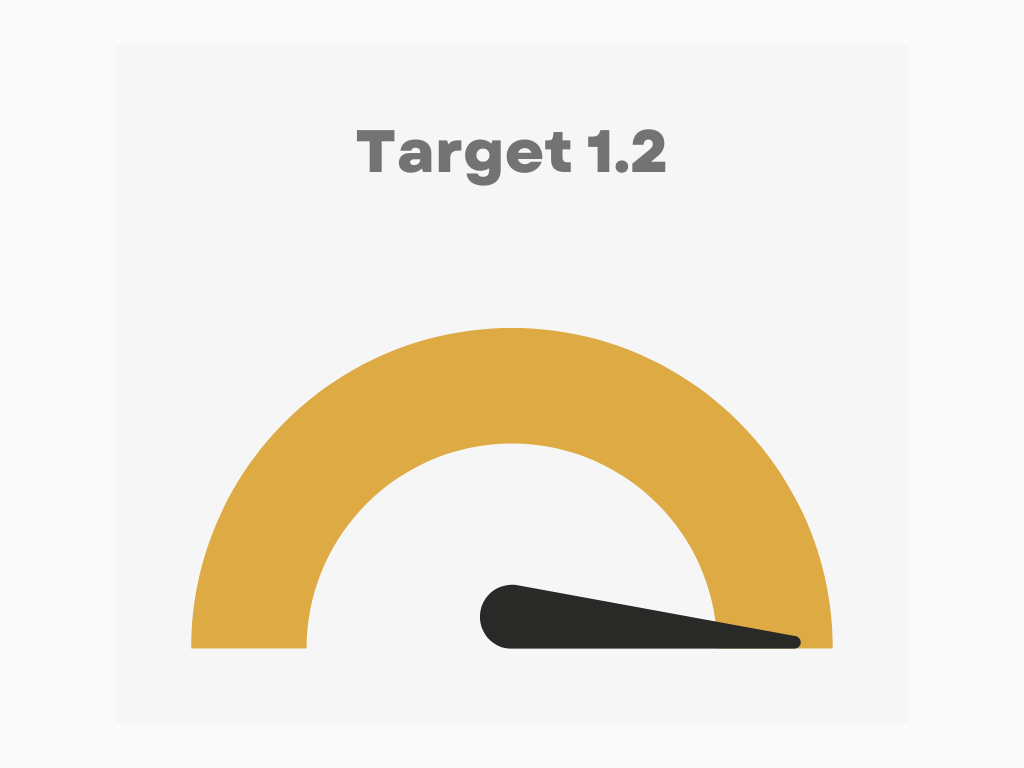 Target 1.2 100%