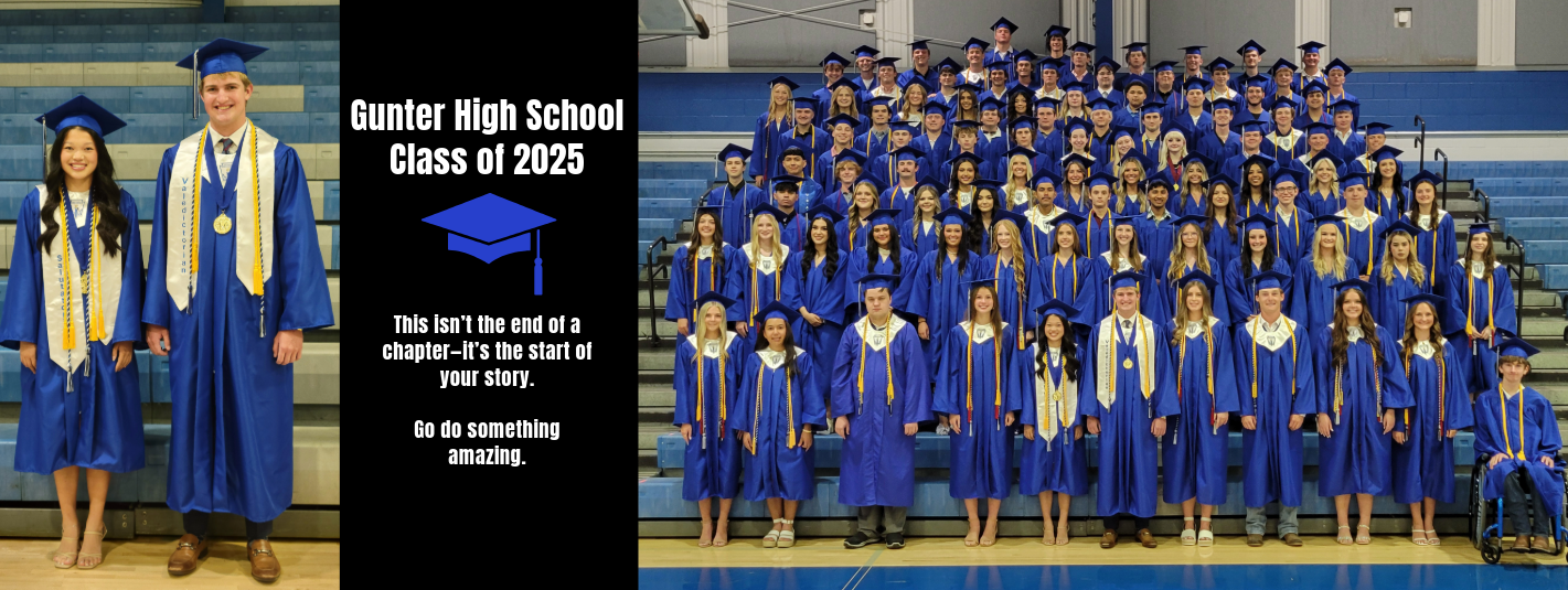 Graduates banner