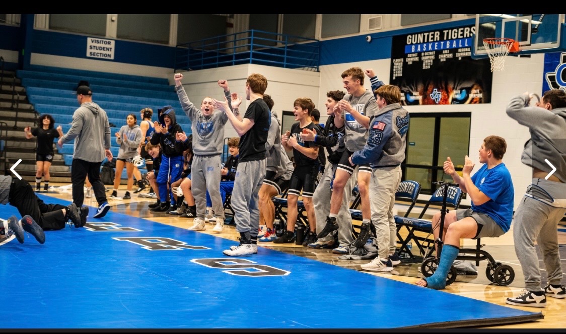 Students Wrestling.