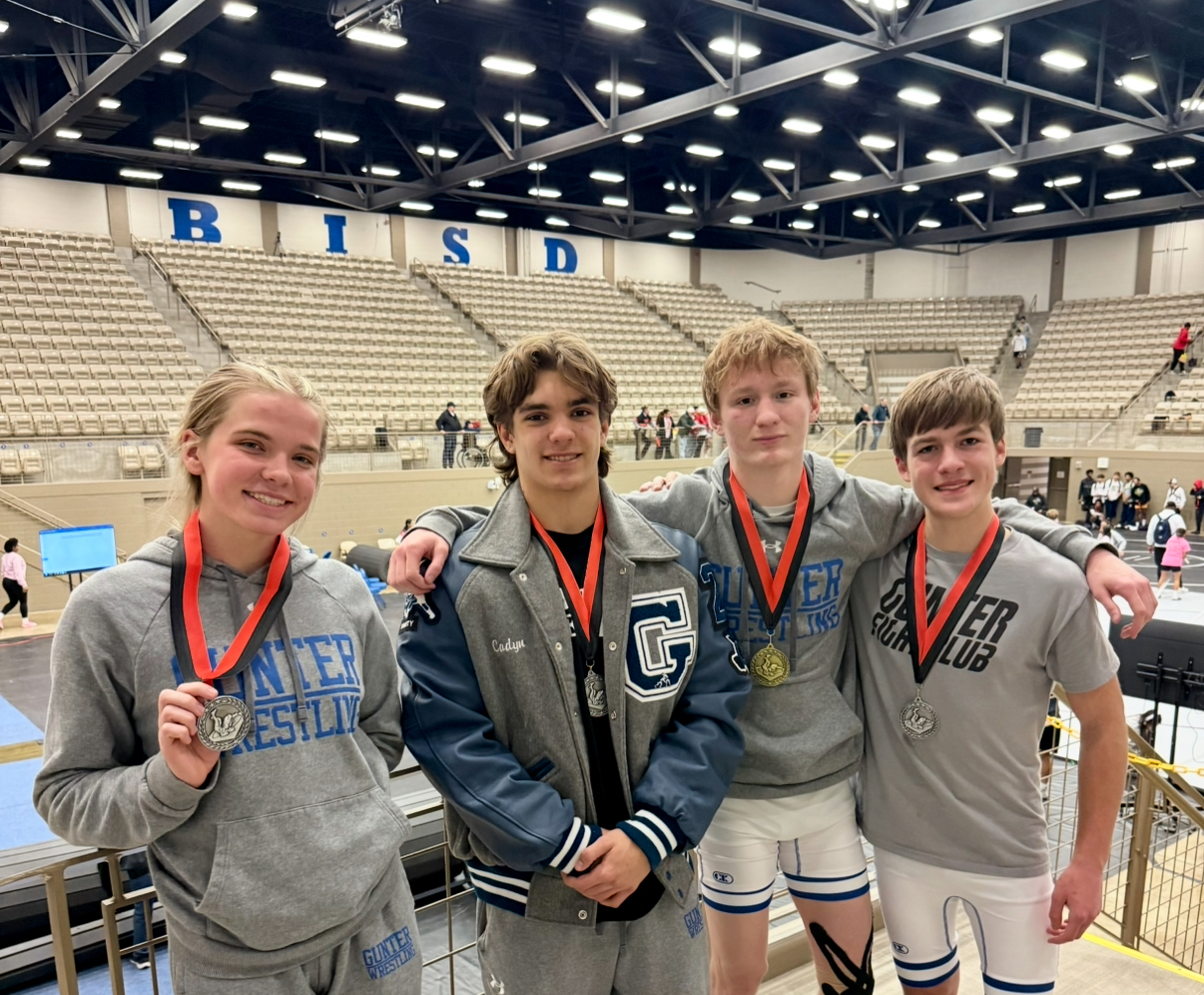 Students Wrestling.