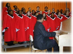 Students in Choir