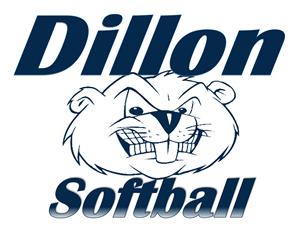 An image of the Dillon Softball team logo