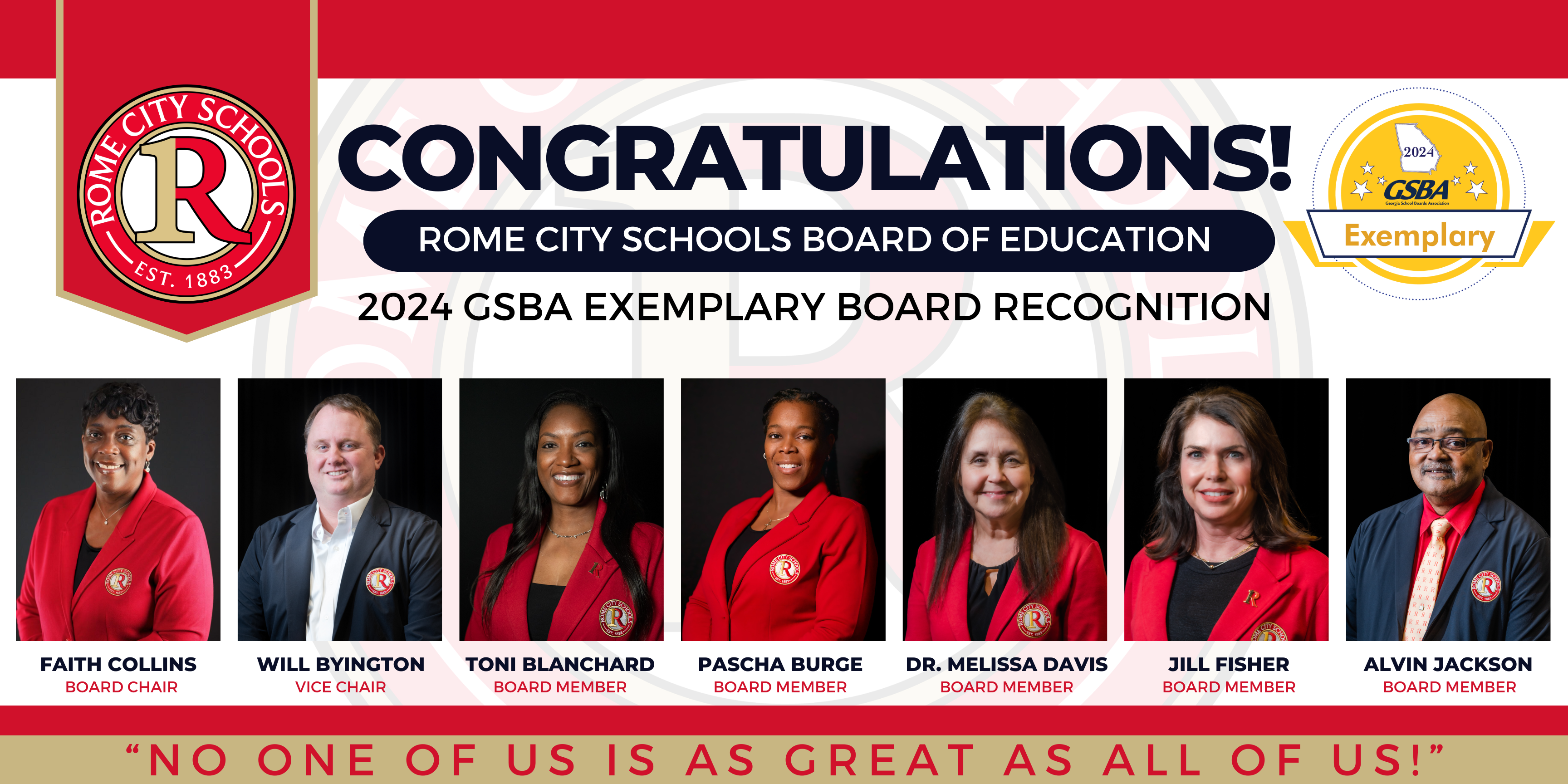 GSBA Exemplary Board for 2024