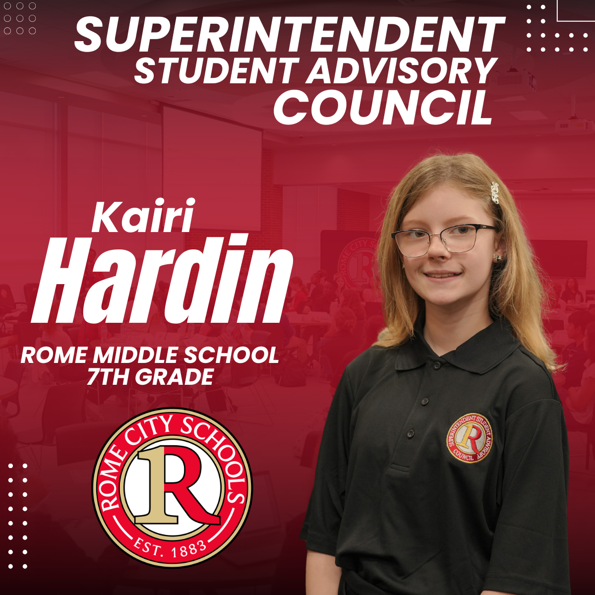 Superintendents Student Advisory Picture