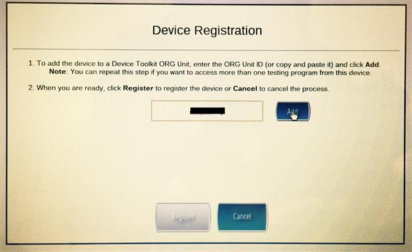 Register a Chromebook - Info