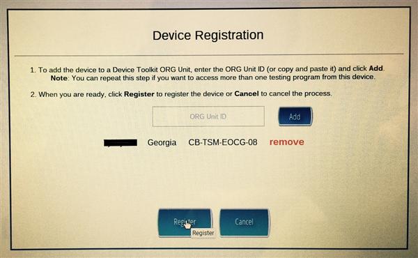 Register a Chromebook - Info