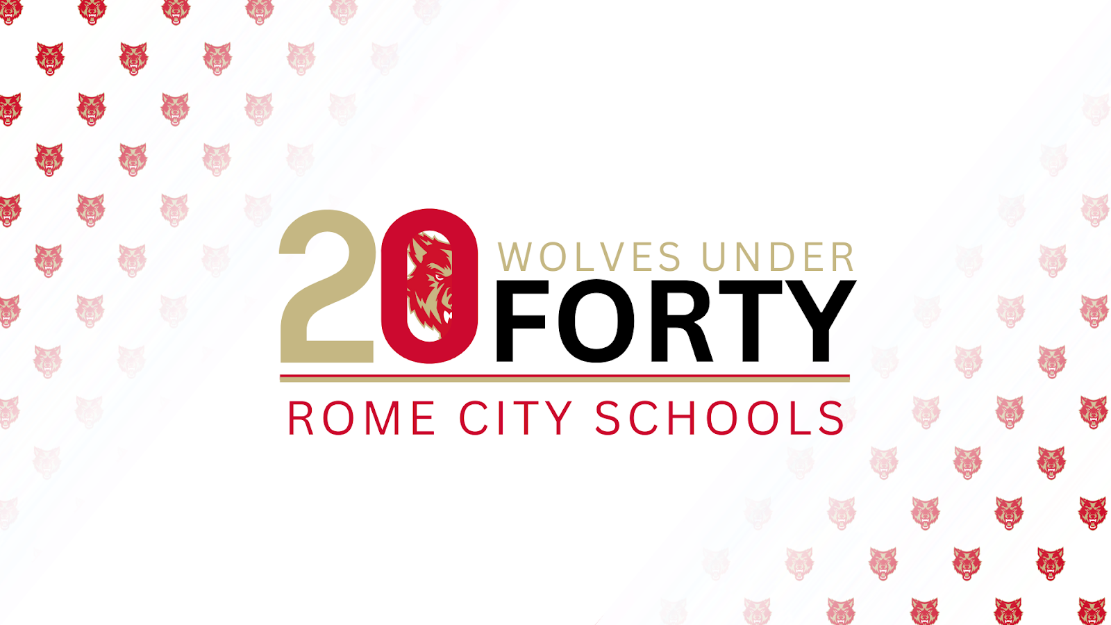 20 Under 40 Program logo