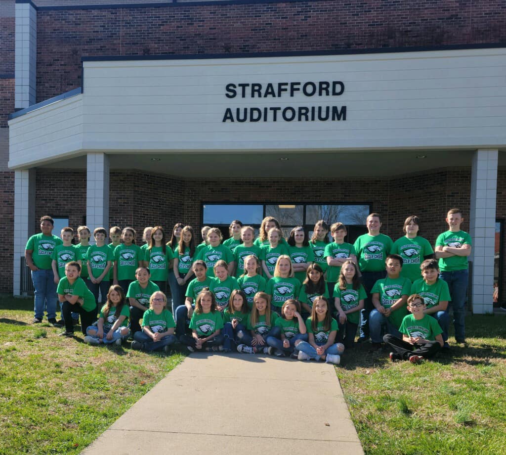 Elementary Honor Choir Group Picture