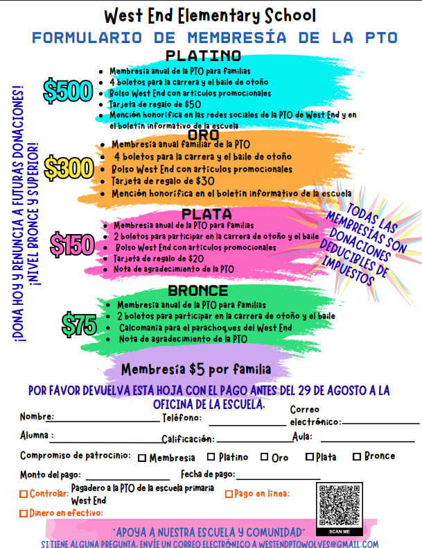 PTO Mem form Span